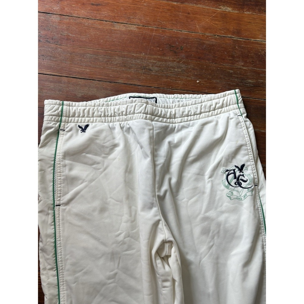 Vintage American Eagle Track Pants Size Large Athleisure 90s Zip Leg - Picture 2 of 6